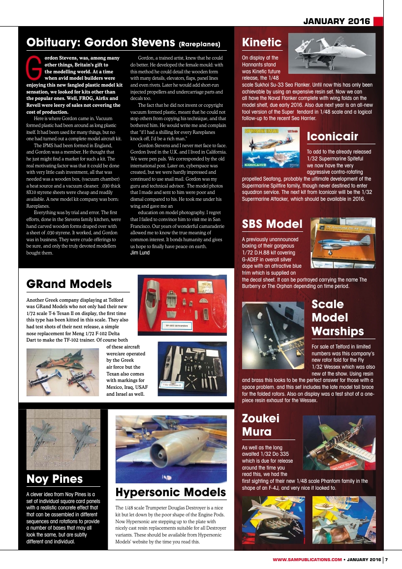 Scale Aviation Modeller International 2016-01
